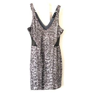 Bebe sequin mini dress
